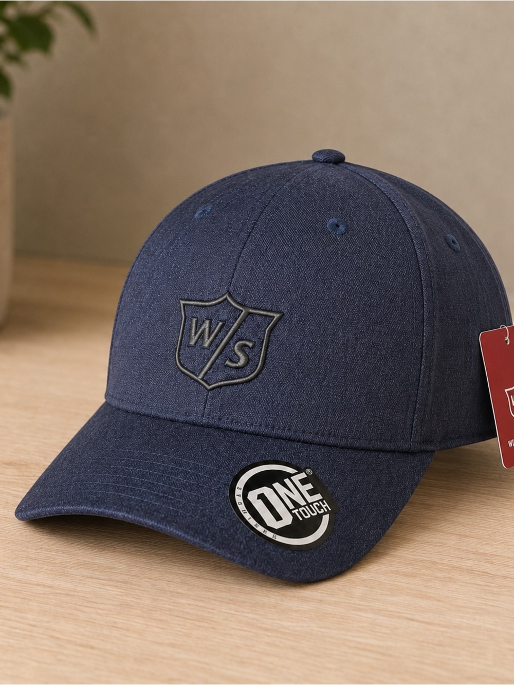 Wilson Staff One Touch Golf Cap Blue